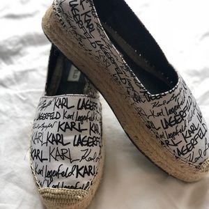 Karl Lagerfeld espadrilles